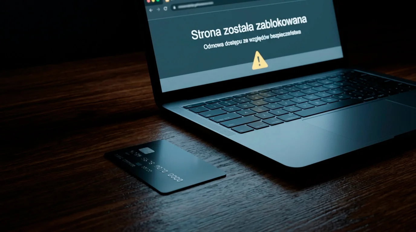 Schemat przedstawiający przepływ płatności kartą Visa do operatora w szarej strefie hazardu, ilustrujący ryzyka prawne dla polskiego gracza.
